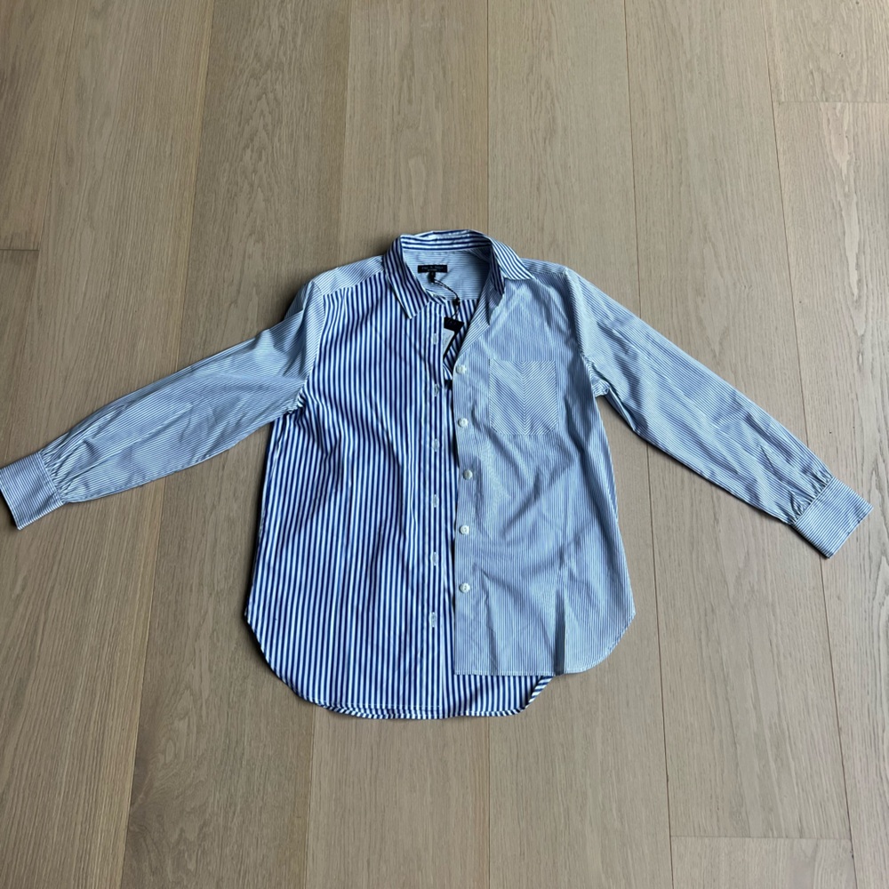 Rag and Bone Button Down Striped Shirt